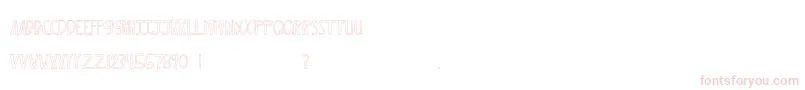 MtfXoxovo2 Font – Pink Fonts on White Background