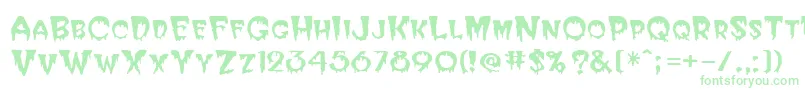 HalloweenRegular Font – Green Fonts