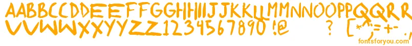 ShonenpunkCustom Font – Orange Fonts