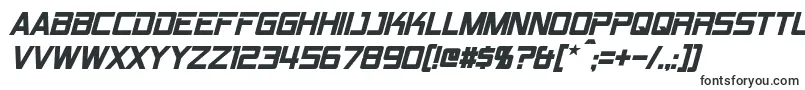 RpmBoldItalic Font – Ship Fonts