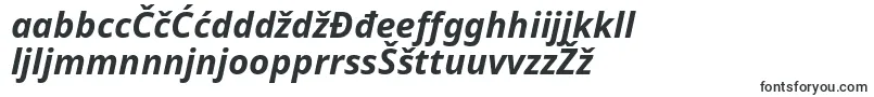 NotoSansBoldItalic Font – Croatian Fonts
