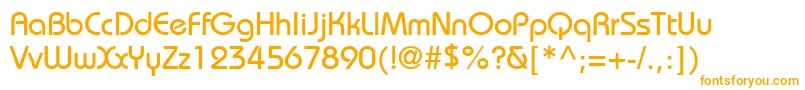 フォントBiminiNormal – オレンジのフォント