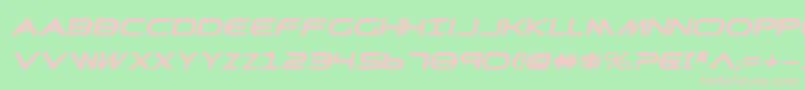 PrometheanBoldExpitalic Font – Pink Fonts on Green Background