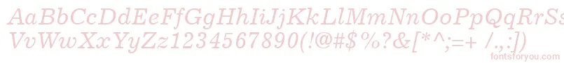 ExcelsiorCyrillicInclined Font – Pink Fonts