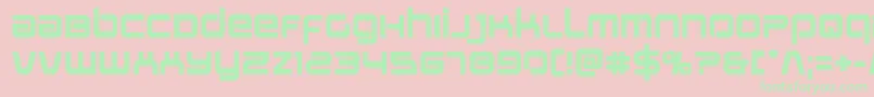 fuente Stareaglebold – Fuentes Verdes Sobre Fondo Rosa