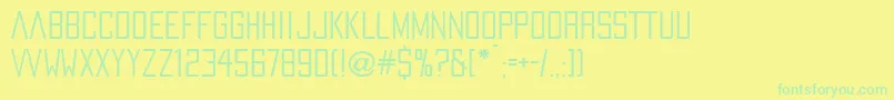 Подробнее о шрифте PaxOceaniaRegular Шрифт PaxOceaniaRegular – зелёные шрифты на жёлтом фоне