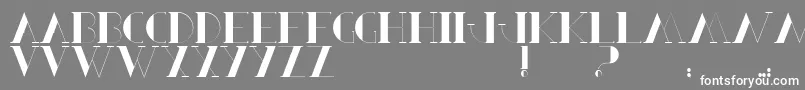 fuente BerbelSerif – Fuentes Blancas Sobre Fondo Gris