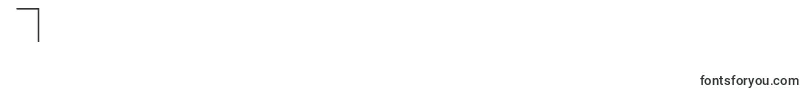 フォントKnarfartfontRegular – フォント数字7