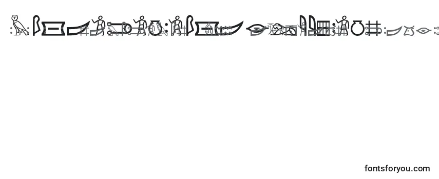 MeroiticHieroglyphics Font