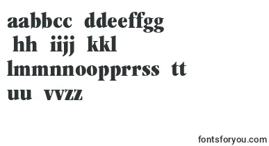 ItcGaramondLtUltraCondensed font – esperanto Fonts