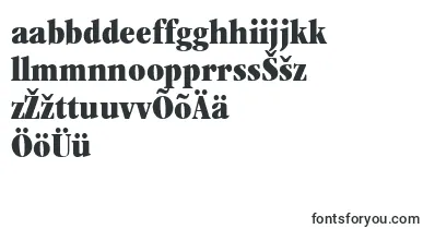 ItcGaramondLtUltraCondensed font – estonian Fonts