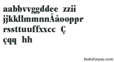 ItcGaramondLtUltraCondensed font – uzbek Fonts