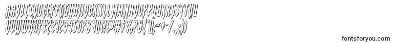Шрифт Gotharctica3Dital – шрифты, начинающиеся на G
