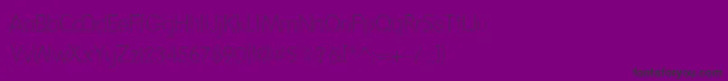 Nationfd Font – Black Fonts on Purple Background