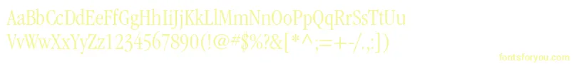 ItcgaramondstdLtcond Font – Yellow Fonts