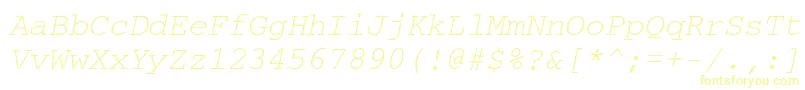 Crr36C Font – Yellow Fonts