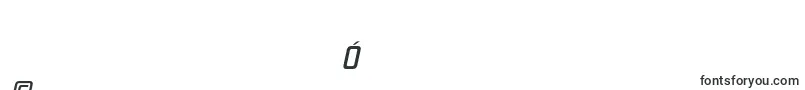 TeutonnormalItalic-Schriftart – uigurische Schriften