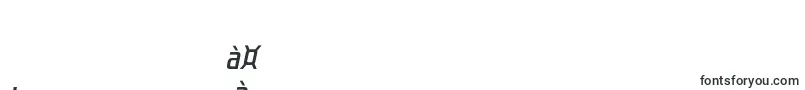 フォントTeutonnormalItalic – ネパールのフォント