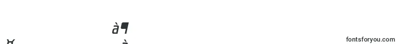 フォントTeutonnormalItalic – シンハラ文字
