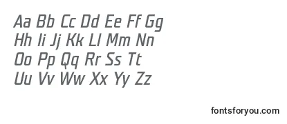 TeutonnormalItalic Font
