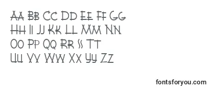 Обзор шрифта K22Lawenta