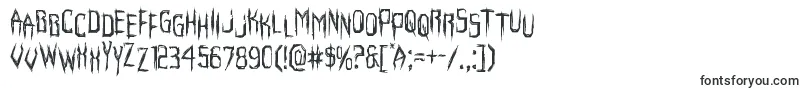 Horroroidstag-fontti – Fontit Adobe Acrobatille