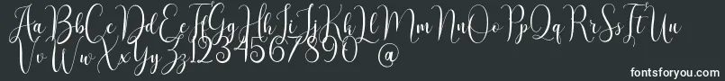 AsyielaDemo Font – White Fonts