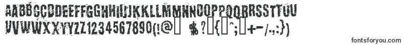 Kopanyicastrasse Font – Scratched Fonts