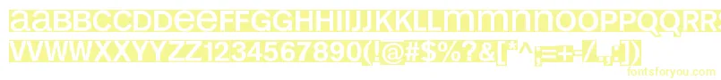 Kl1MonosansInvers Font – Yellow Fonts