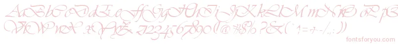 VivaceRegular Font – Pink Fonts