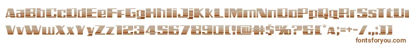 Galacticstormgrad Font – Brown Fonts on White Background