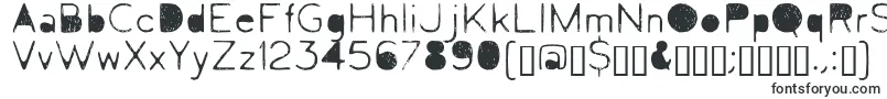 Letrograda-Schriftart – Erodierte Schriften