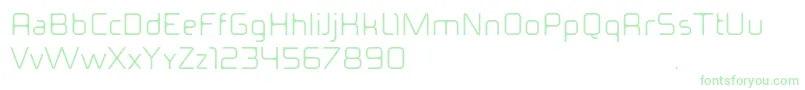 Ideomamiaguiii Font – Green Fonts on White Background