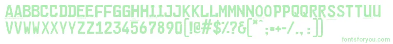 Подробнее о шрифте Cargoplaindemo Шрифт Cargoplaindemo – зелёные шрифты на белом фоне