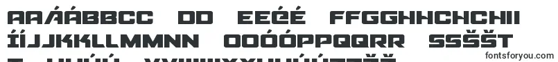 Aircruiserlight-Schriftart – tschechische Schriften