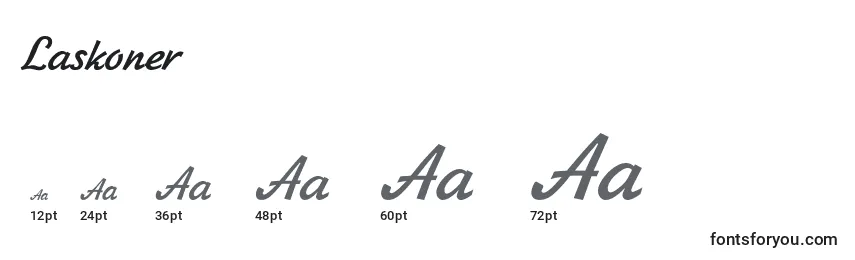 Laskoner Font Sizes