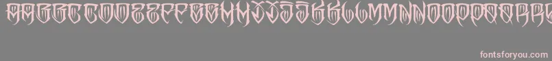 JakejarkorFelona Font – Pink Fonts on Gray Background