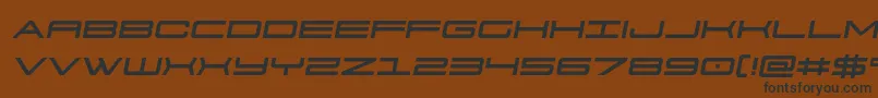 fuente 911porschav3semital – Fuentes Negras Sobre Fondo Marrón
