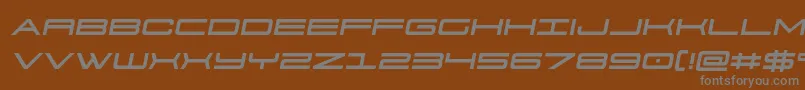 Police 911porschav3semital – polices grises sur fond brun