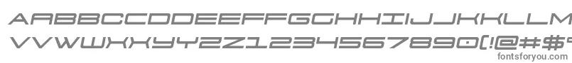 Шрифт 911porschav3semital – серые шрифты на белом фоне