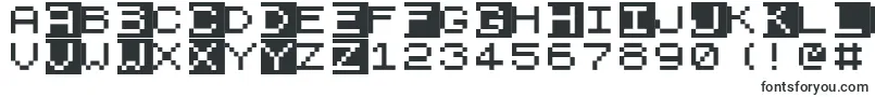 Шрифт Zx81 – шрифты, начинающиеся на Z