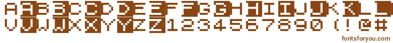 Zx81 Font – Brown Fonts