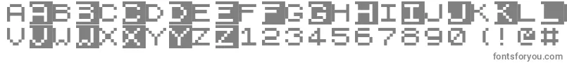 Zx81 Font – Gray Fonts