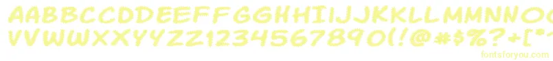 KomikaTread Font – Yellow Fonts