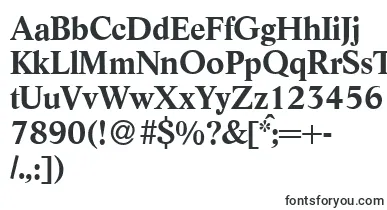 L730RomanBold font – Fonts Starting With L