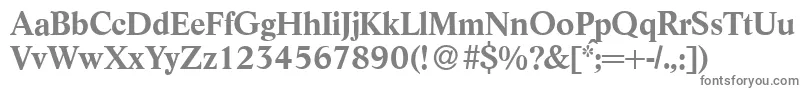 L730RomanBoldフォントについての詳細 フォントL730RomanBold – 白い背景に灰色の文字