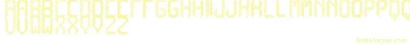 CadabraDebilex Font – Yellow Fonts on White Background