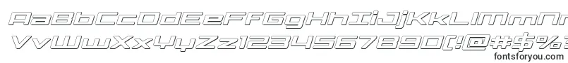 Шрифт Phoenicialowercase3Dital – 3D шрифты