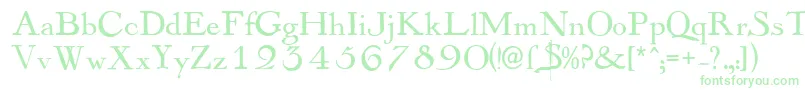 Mayflowerantique Font – Green Fonts