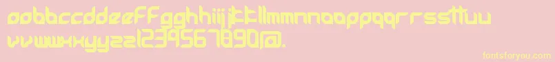 Weitere Informationen zur Accessories-Schriftart Accessories-Schriftart – Gelbe Schriften auf rosa Hintergrund